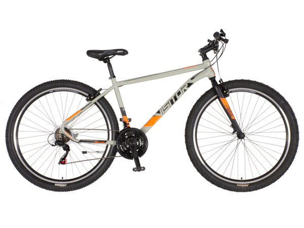 Bicikl mtb visitor radiance 29" 18" v-brake  21 brzina 185-200cm (xxl) sivi