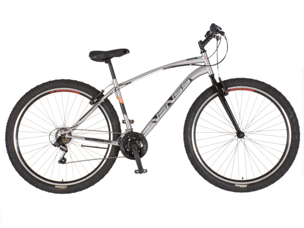 Bicikl mtb venssini arcadia 29" 18" v-brake  18 brzina 175-193cm (xl) srebrni