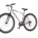 Bicikl mtb venssini arcadia 29" 18" v-brake  18 brzina 175-193cm (xl) srebrni, slika 5