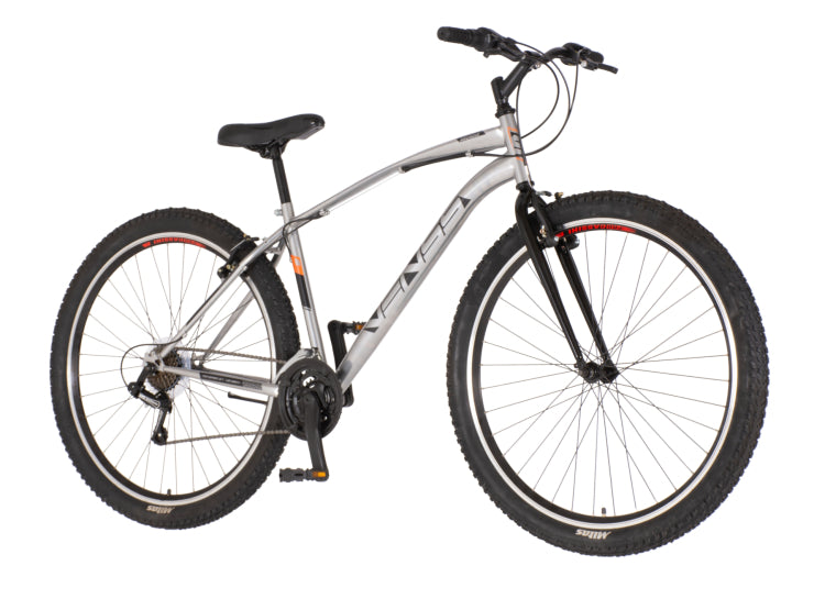 Bicikl mtb venssini arcadia 29" 18" v-brake  18 brzina 175-193cm (xl) srebrni