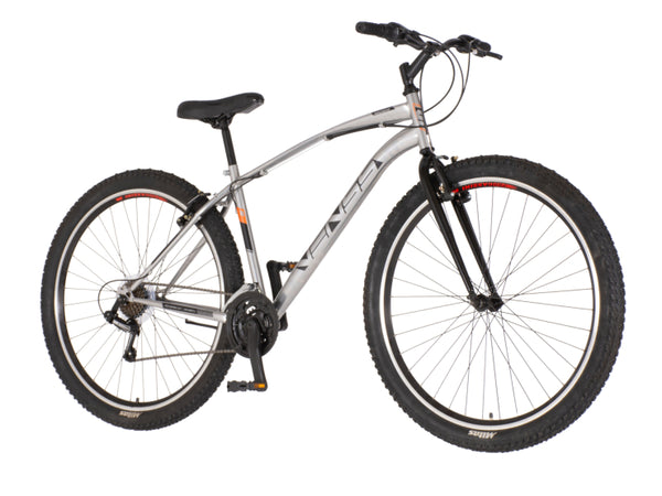 Bicikl mtb venssini arcadia 29" 18" v-brake  18 brzina 175-193cm (xl) srebrni