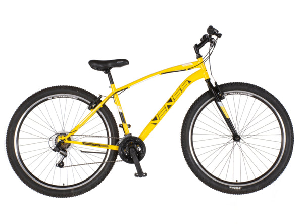Bicikl mtb venssini arcadia 29" 18" v-brake  18 brzina 175-193cm (xl) žuti