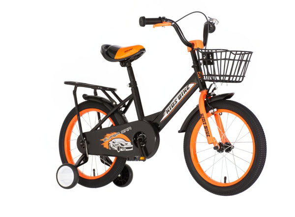 Kids bike super car crna 16 2024