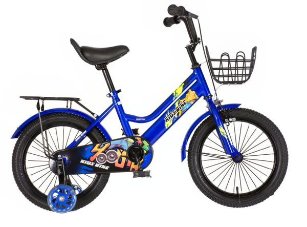 Kids bike music plava 16 2024