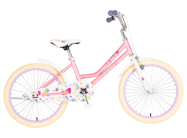 Kids bike unicorn roza 20 2024