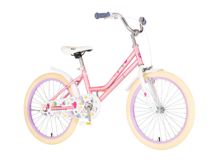 Kids bike unicorn roza 20 2024