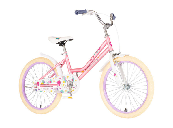Kids bike unicorn roza 20 2024