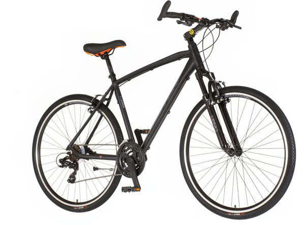 Bicikl tour visitor terra man 28" amortizer alu 21" v-brake  21 brzina 167-192cm (l/xl) crni