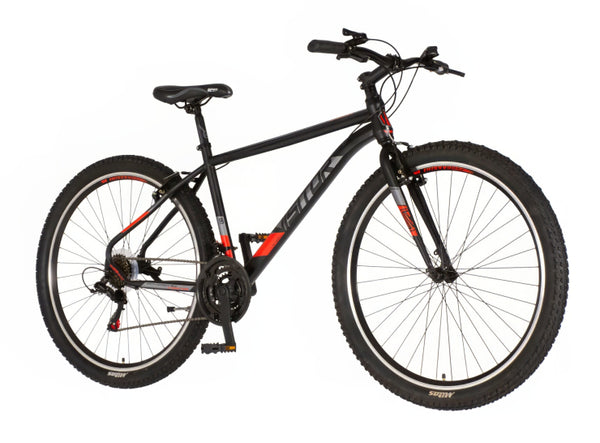 Bicikl mtb visitor radiance 29" 18" v-brake  21 brzina 185-200cm (xxl) crno crveni