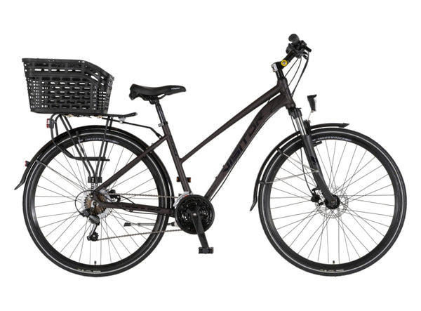 Bicikl tour visitor bold 28" alu 18" disk hidraulika 21 brzina 155-178cm (s/m) crni