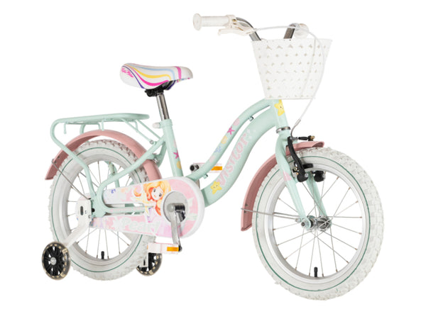 Bicikl kids visitor pearl 16" 9" v-brake  kontra 105-125cm (16") tirkiz