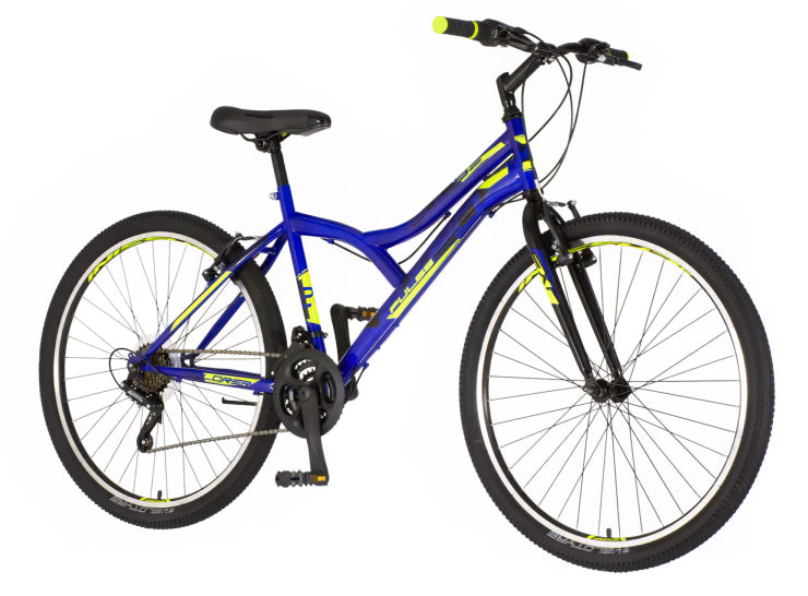 Bicikl mtb explorer spy 26" 17" v-brake  18 brzina 142-165cm (s) plavi
