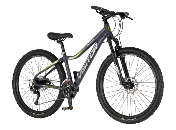 Bicikl mtb visitor gps 27.5" amortizer alu 15" disk hidraulika 24 brzina 158-175cm (m) sivi