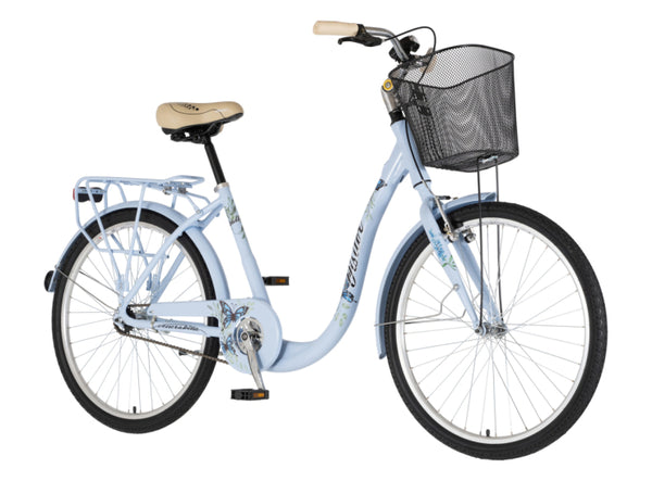Bicikl fashion visitor butterfly 26" alu 17" v-brake kontra quanda 155-178cm (s/m) plavi