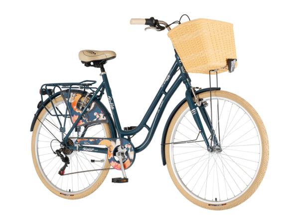 Bicikl fashion visitor bella alu 28" alu 21" v-brake  6 brzina 155-178cm (s/m) plavi uv sjaj