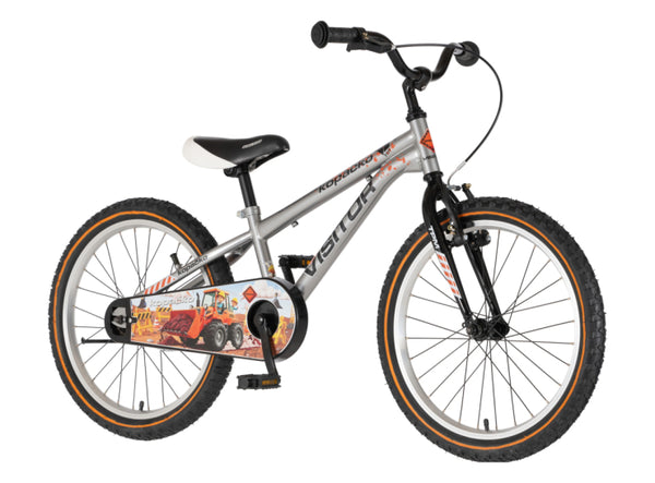 Bicikl kids visitor kopacko 20" 10" v-brake  kontra 115-135cm (20") srebrni uv sjaj