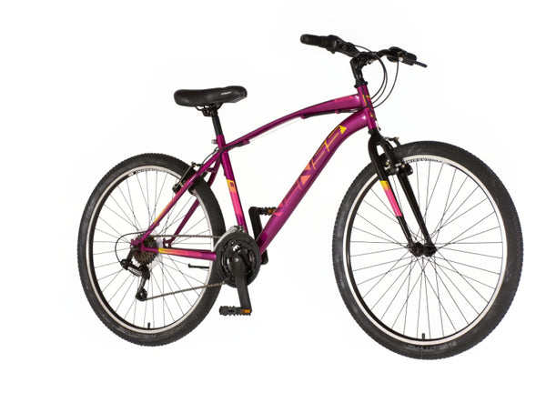 Bicikl mtb venssini arcadia 26" 17" v-brake 18 brzina 158-175cm (m) bordo perla uv sjaj