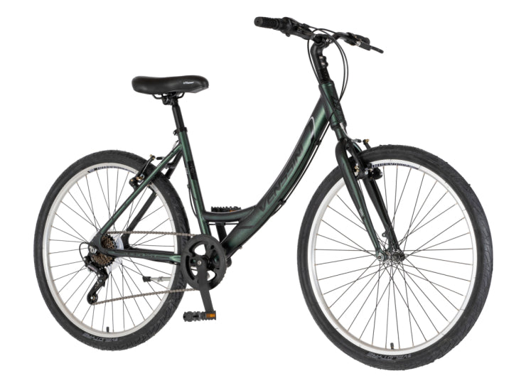 Bicikl mtb venssini parma alu 26" alu 17" v-brake  6 brzina 142-165cm (s) kameleon zeleni