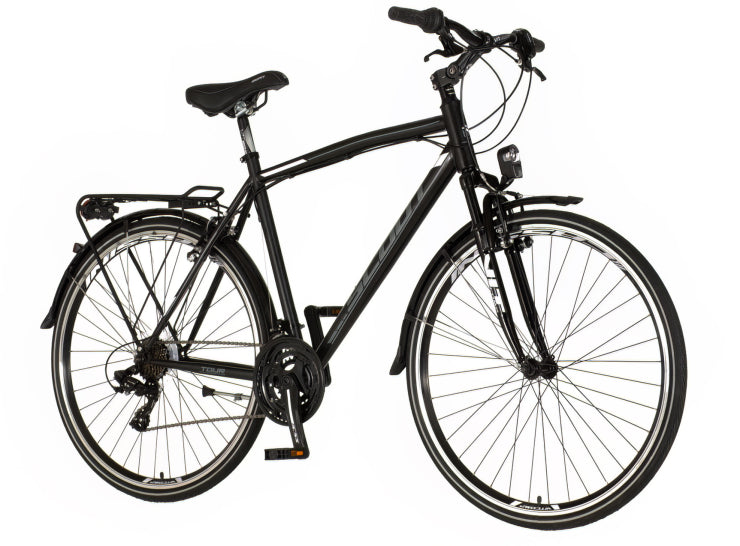 Bicikl tour visitor tour 28" amortizer 22" v-brake 21 brzina 167-192cm (l/xl) crno sivi