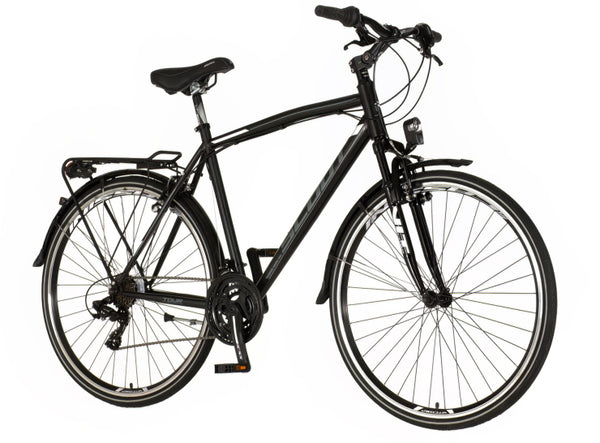 Bicikl tour visitor tour 28" amortizer 22" v-brake 21 brzina 167-192cm (l/xl) crno sivi