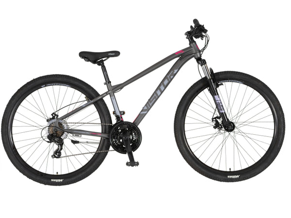 Bicikl mtb visitor cascade 29" amortizer 15" prednji i zadnji disk 21 brzina 158-175cm (m) sivi