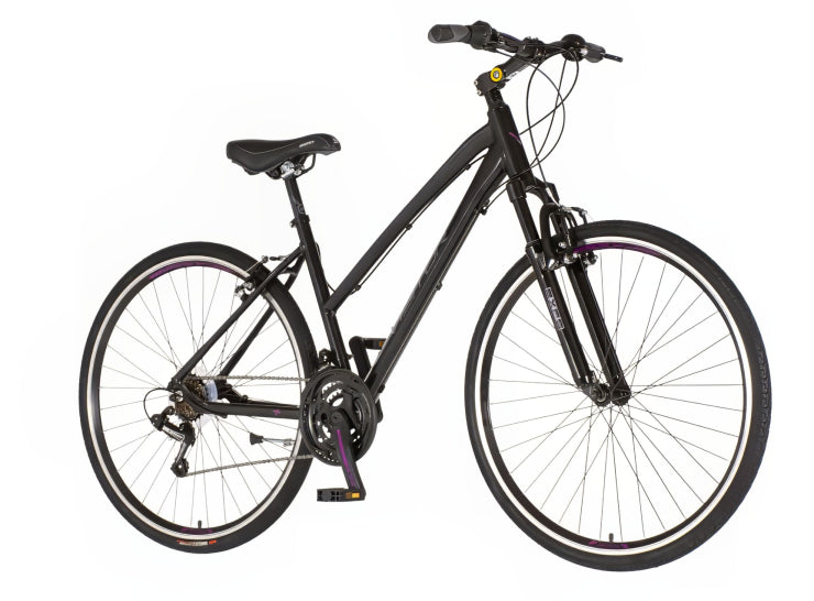 Bicikl tour visitor terra lady 28" amortizer alu 18" v-brake 18 brzina 155-178cm (s/m) crni