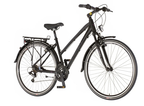 Bicikl tour visitor terra lady 28" amortizer alu 18" v-brake  18 brzina 155-178cm (s/m) crni
