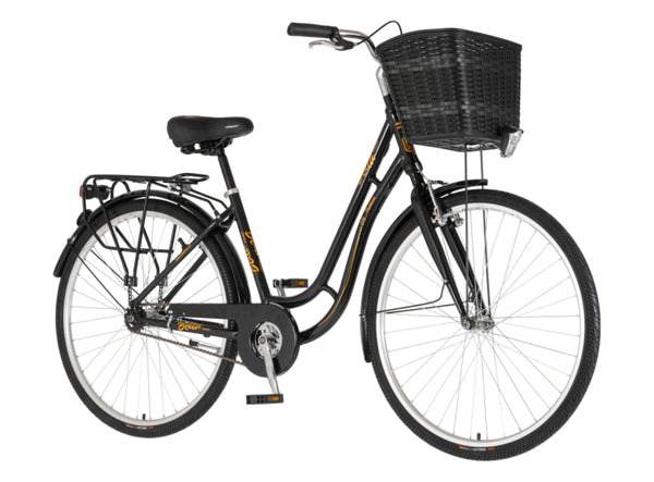 Bicikl fashion visitor bella alu 28" alu 18" v-brake kontra favorit 155-178cm (s/m) crni