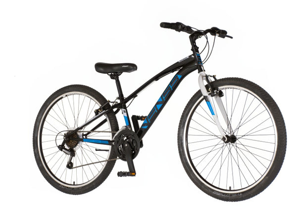 Bicikl mtb venssini arcadia 26" 12" v-brake  18 brzina 132-155cm (xs) crno plavi