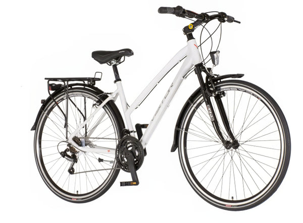 Bicikl tour visitor terra lady 28" amortizer alu 18" v-brake 18 brzina 155-178cm (s/m) beli
