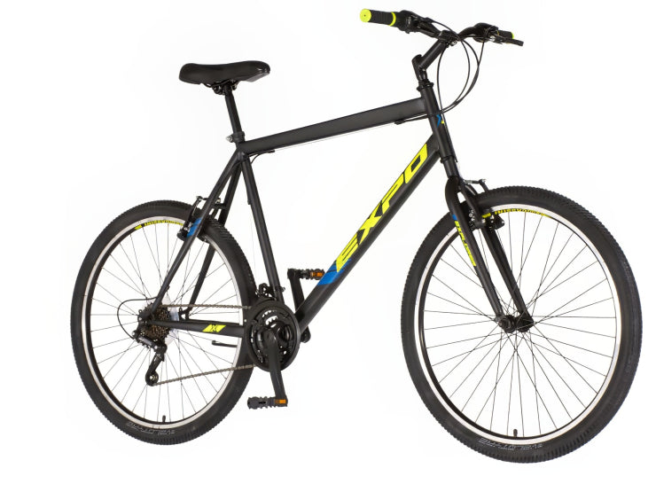 Bicikl mtb explorer spark 26" 22" v-brake  18 brzina 175-193cm (xl) sivi