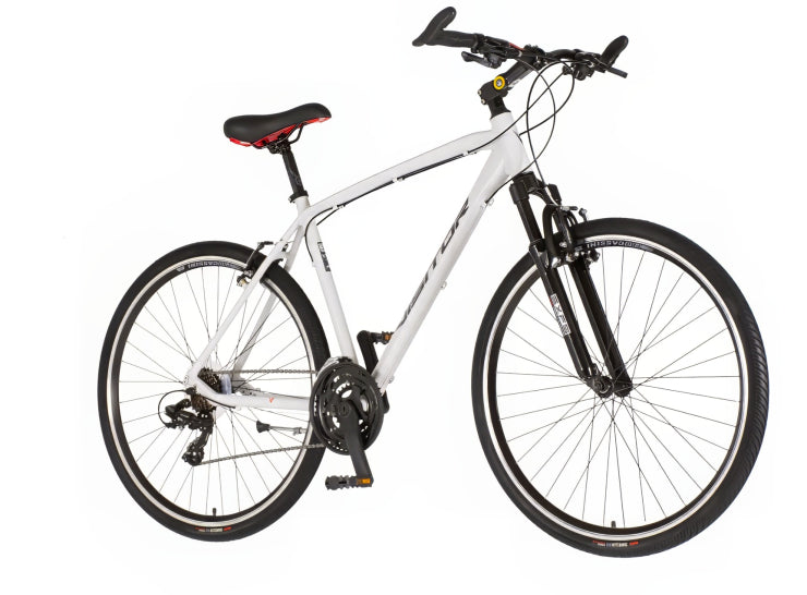 Bicikl tour visitor terra man 28" amortizer alu 21" v-brake  21 brzina 167-192cm (l/xl) beli