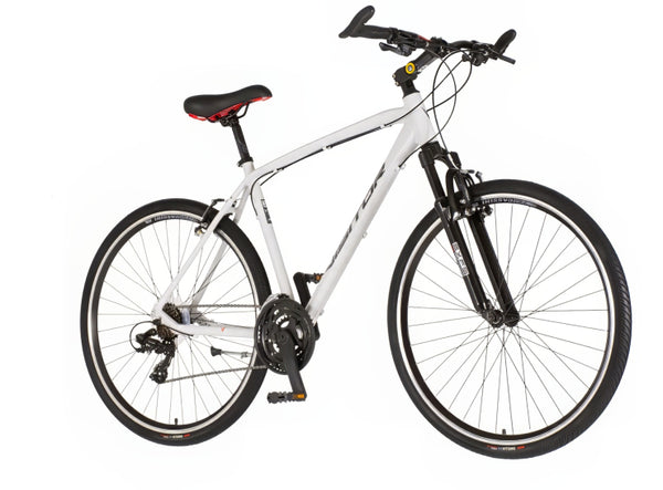 Bicikl tour visitor terra man 28" amortizer alu 21" v-brake  21 brzina 167-192cm (l/xl) beli