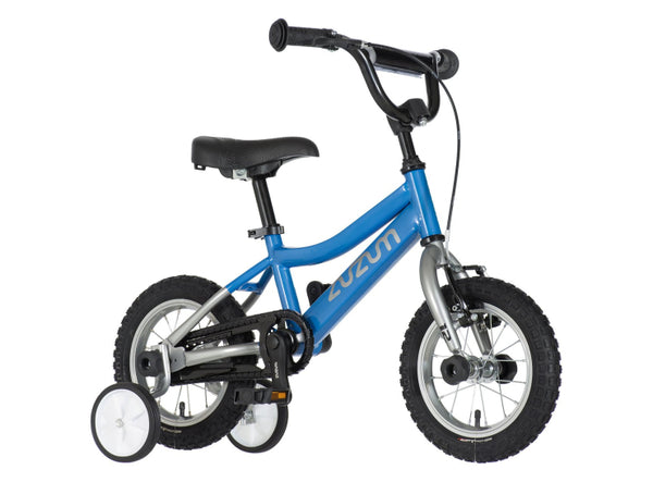 Bicikl kids zuzum 12" 8" v-brake  kontra 95-115cm (12") plavi sjaj uv