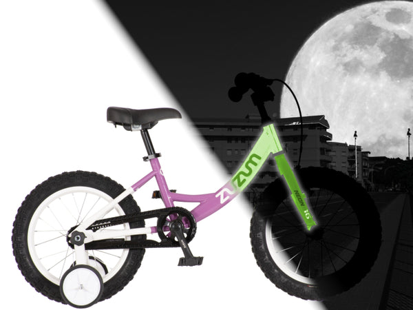 Bicikl kids   zuzum neon 20" 10" v-brake 115-135cm (20") ljubičasti