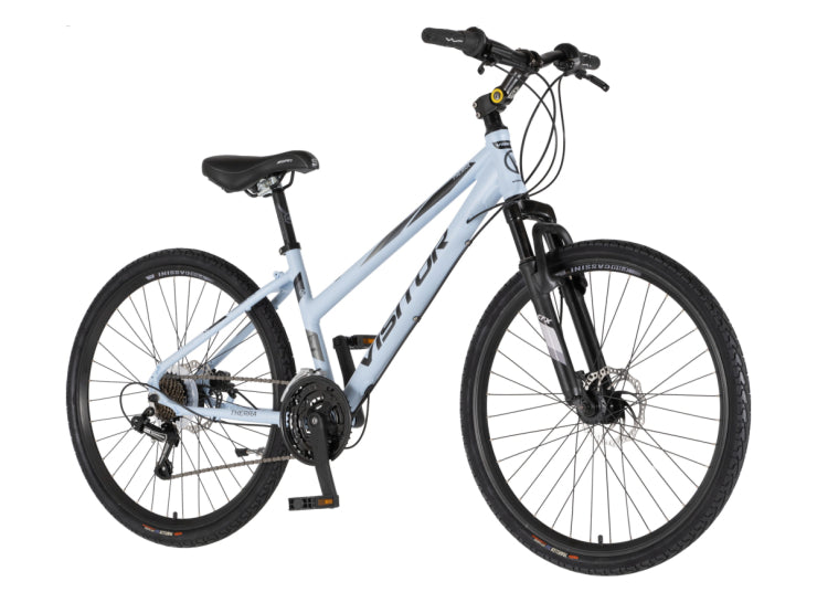 Bicikl mtb visitor crx d2 26" amortizer alu 15" disk hidraulika 21 brzina 142-165cm (s) svetlo plavi