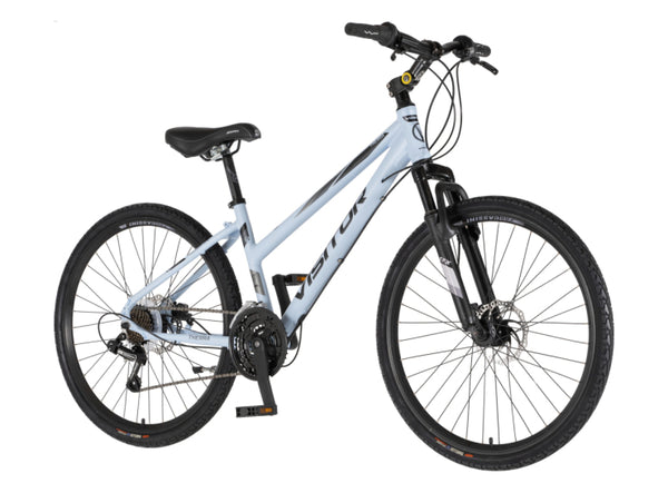 Bicikl mtb visitor crx d2 26" amortizer alu 15" disk hidraulika 21 brzina 142-165cm (s) svetlo plavi