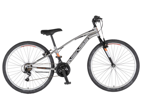 Bicikl mtb venssini arcadia 26" 12" v-brake  18 brzina 132-155cm (xs) srebrni
