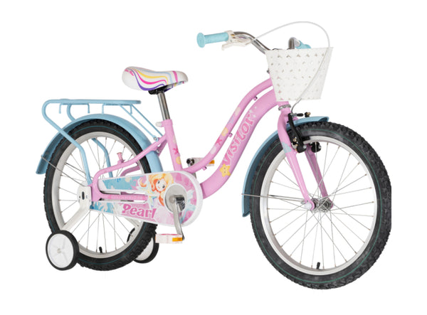 Bicikl kids visitor pearl 20" 10" v-brake  kontra 115-135cm (20") roze