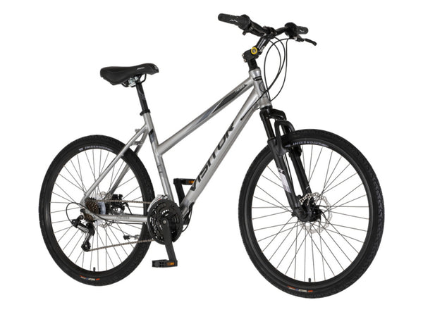 Bicikl mtb visitor crx d2 26" amortizer alu 19" disk dupli 21 brzina 155-178cm (s/m) srebrni