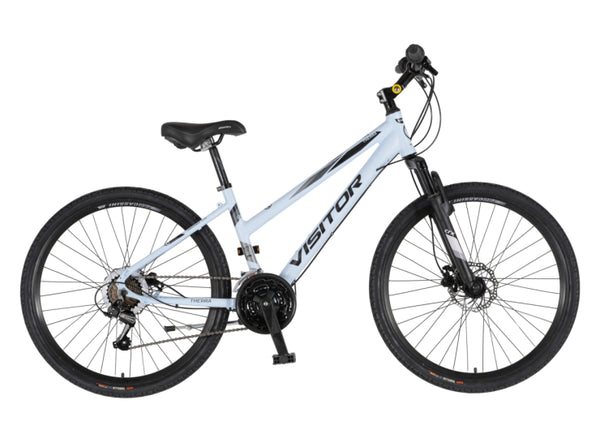 Bicikl mtb visitor crx d2 26" amortizer alu 15" disk hidraulika 21 brzina 142-165cm (s) svetlo plavi
