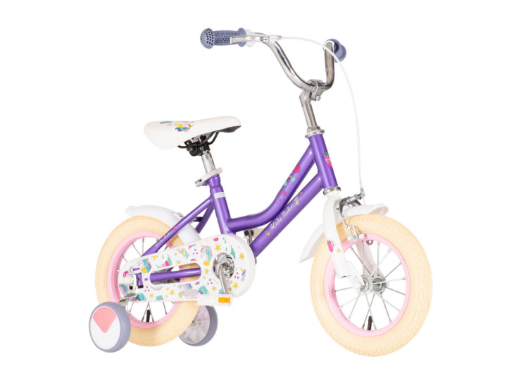 Kids bike unicorn ljubičasta 12 2024
