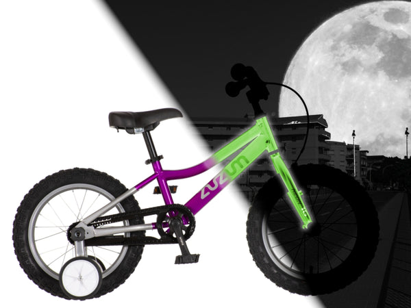 Bicikl kids   zuzum neon 20" 10" v-brake kontra 115-135cm (20") ljubičasti