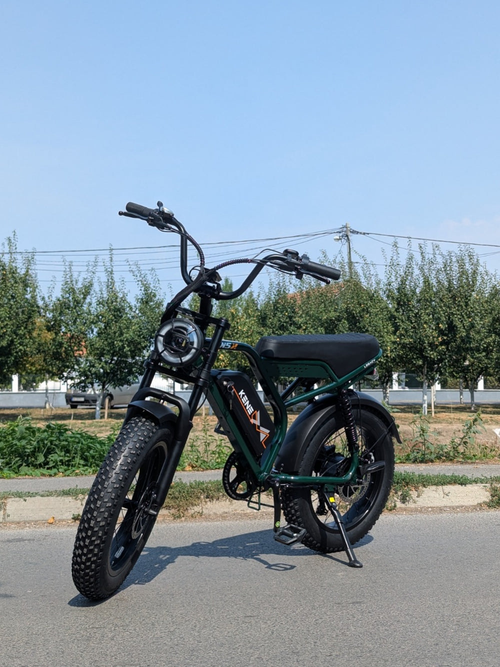 750 W motor, tri nivoa vožnje