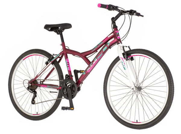 Bicikl mtb explorer spy 26" 17" v-brake 18 brzina 142-165cm (s) ljubičasti