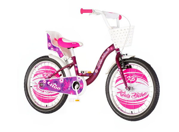 Bicikl kids visitor liloo 20" 10" v-brake kontra 115-135cm (20") ljubičasti perla sjaj uv