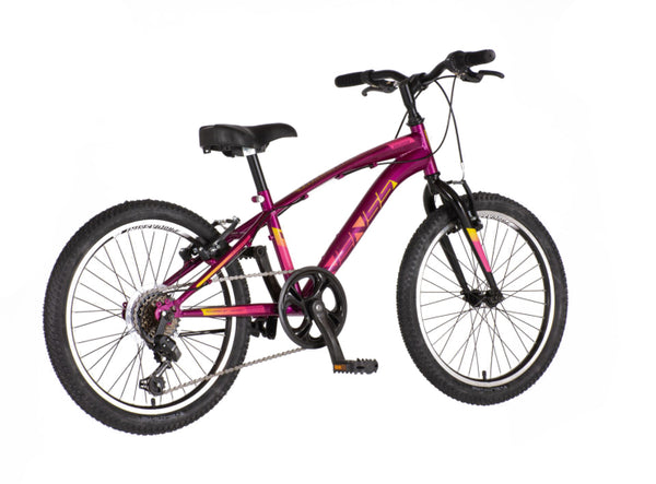 Bicikl junior 20 venssini arcadia 20" 11" v-brake  6 brzina 120-142cm (xxs) bordo perla uv sjaj