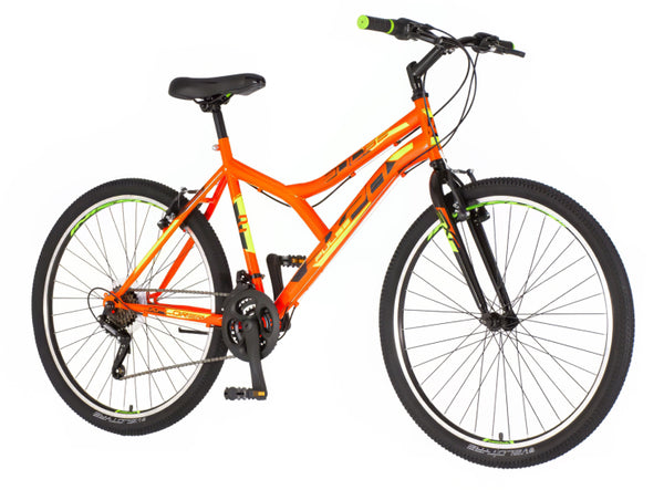 Bicikl mtb explorer spy 26" 19" v-brake  18 brzina 158-175cm (m) narandžasti