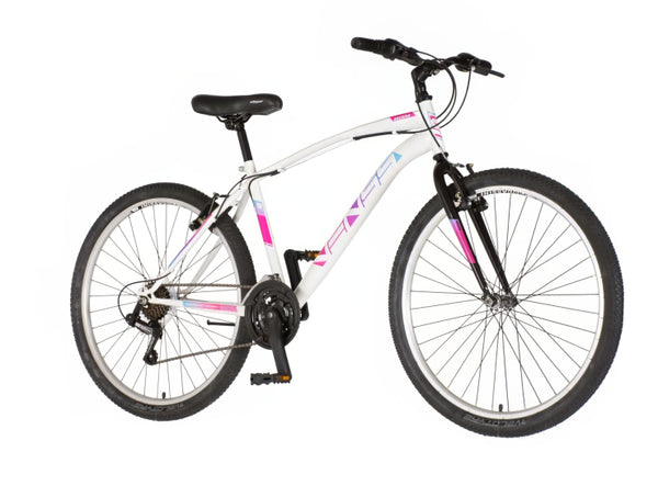 Bicikl mtb venssini arcadia 26" 17" v-brake  18 brzina 158-175cm (m) belo roze