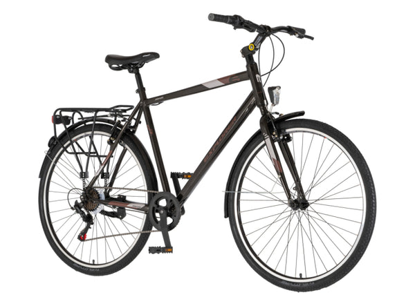 Bicikl tour explorer axys 28" alu 23" v-brake  6 brzina 175-193cm (xl) crno braon